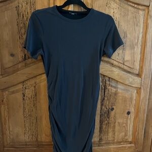 Express Classic Black T shirt dress